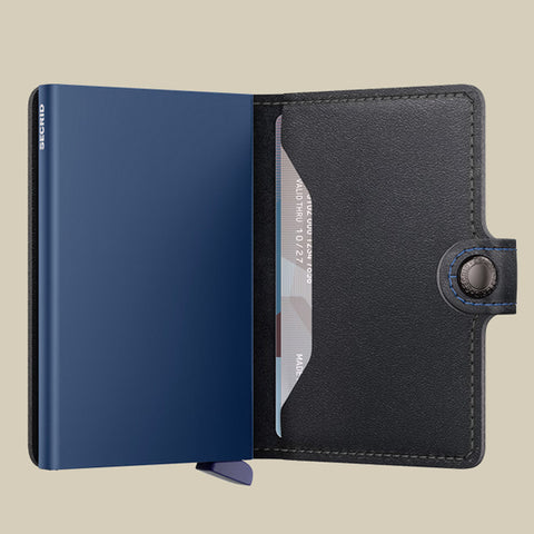 PORTAFOGLIO MINIWALLET ORIGINAL BLACK-NAVY SECRID BLACK