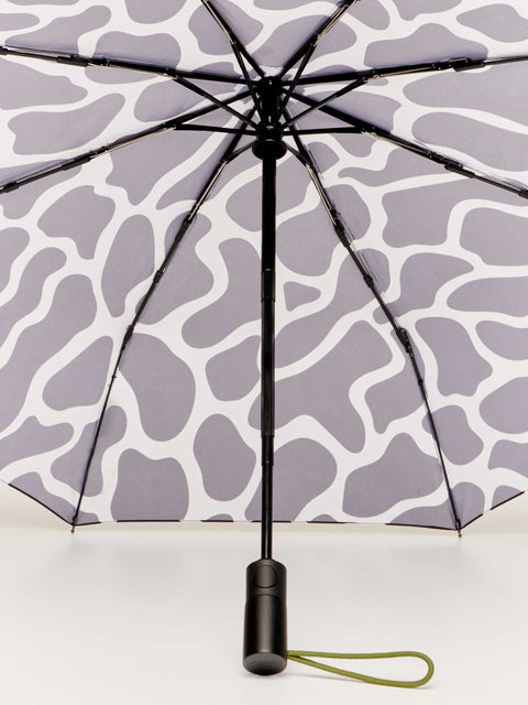 DUCK RIPPLES SCHWARZ-WEISSER REGENSCHIRM SP046 ORIGINAL DUCKHEAD SCHWARZ