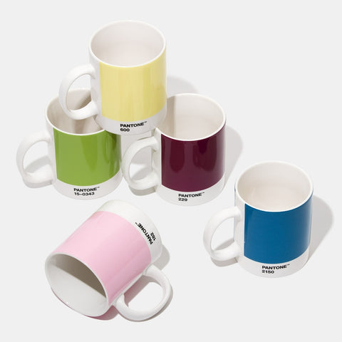 TAZZA PANTONE MUG 101030012 COPENHAGEN DESIGN YELLOW