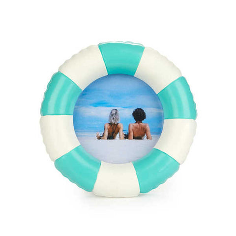 PORTAFOTO FLOATS IN RESINA TURCHESE 28042 BALVI BLUE