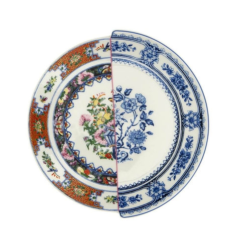 PIATTINO PORCELLANA HYBRID CM 15 ZOBEIDE 09706 SELETTI WHITE