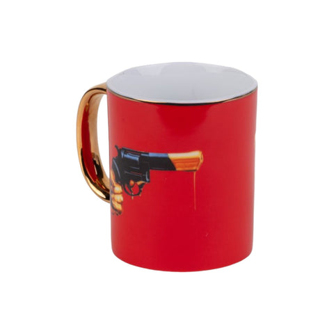 TAZZA PORCELLANA TOILETPAPER HOME REVOLVER 17219 SELETTI