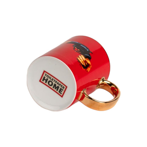 TAZZA PORCELLANA TOILETPAPER HOME REVOLVER 17219 SELETTI