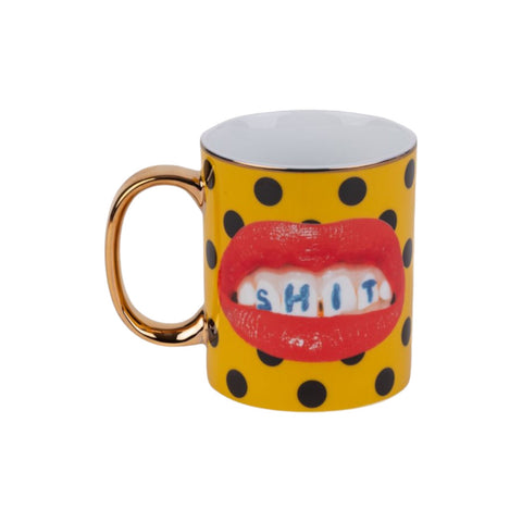 TAZZA PORCELLANA TOILETPAPER HOME SHIT ART. 17220 SELETTI