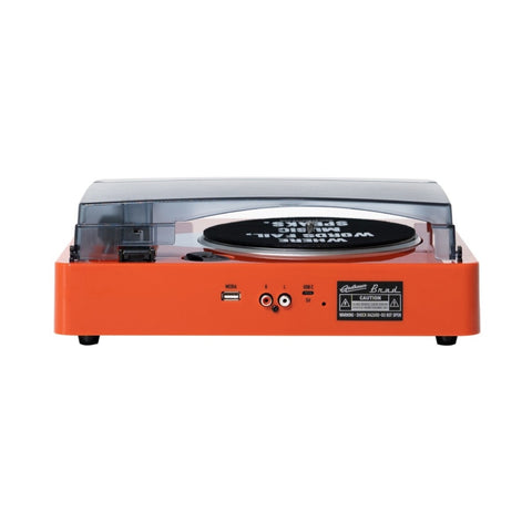 GIRADISCHI MK II BRAD RETRO PLATENSPELER TANGERINE GAD00115-1 GADHOUSE ORANGE