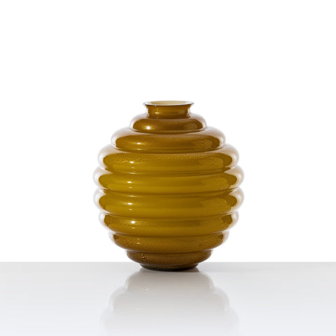 DECO TE FOGLIA ORO INTERNO PAGLIESCO SMALL ART. PZ370707000O0BOZ VENINI YELLOW