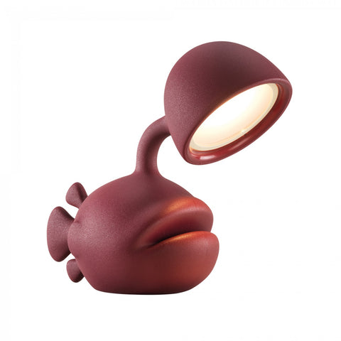QEEBOO ABYSS LAMPE BORDEAUX