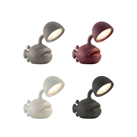 QEEBOO ABYSS LAMPE BORDEAUX