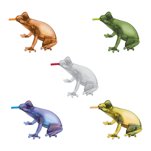 LAMPADA HUNGRY FROG OPAL QEEBOO WHITE