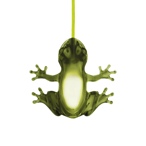 HUNGRY FROG SMARLLD QEEBOO GRÜNE LAMPE