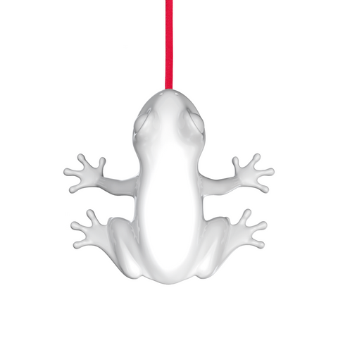 LAMPADA HUNGRY FROG OPAL QEEBOO WHITE