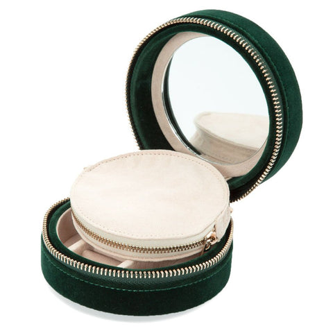 PORTAGIOIE ZOE TRAVEL ROUND FOREST GREEN 393212 WOLF GREEN