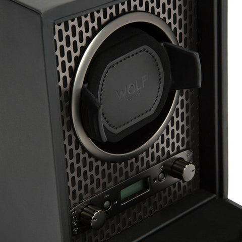 PORTAOROLOGI AXIS SINGLE WATCH WINDER 469103 WOLF BLACK