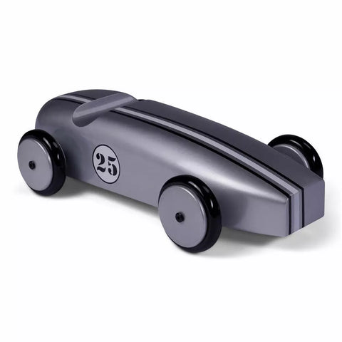 WOOD CAR SILVER AR064 AUTHENTIC MODELS