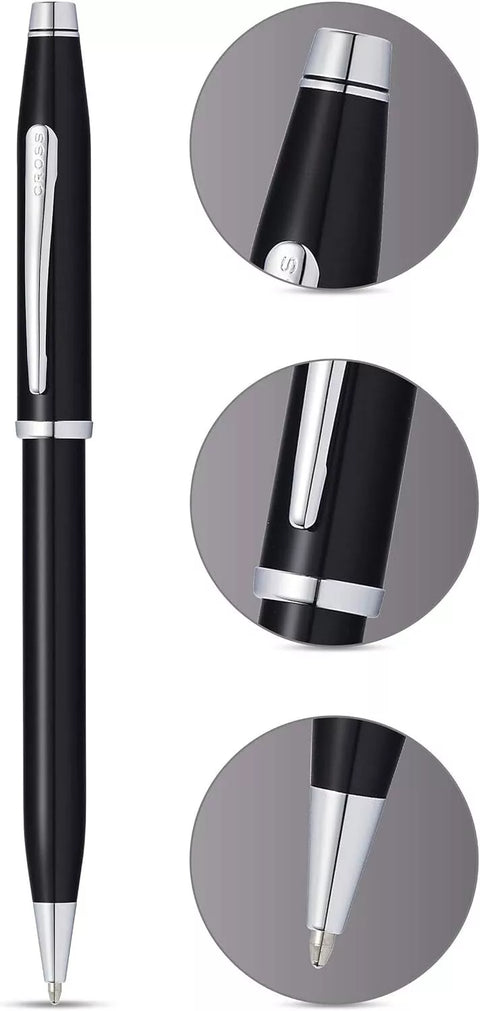 SFERA CENTURY II NERO-CROMO AT0082WG-157 CROSS BLACK