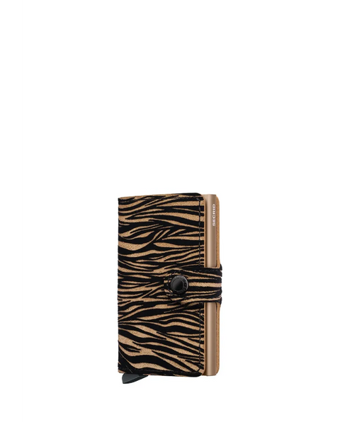 PORTAFOGLIO MINIWALLET ZEBRA BEIGE SECRID WHITE
