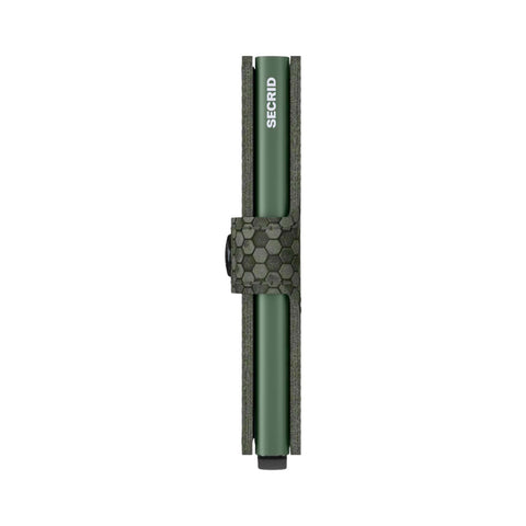 MINIWALLET SECRID HEXAGON GREEN