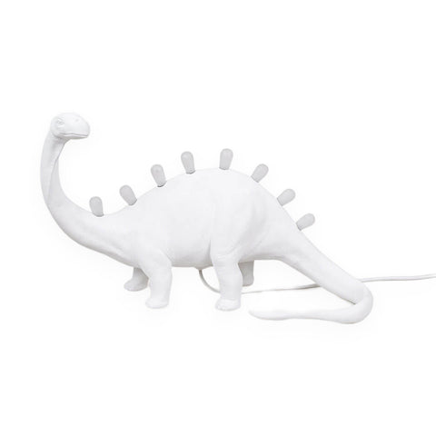 LAMPADA JURASSIC LAMP BRONTOSAURUS 14762 WHITE SELETTI