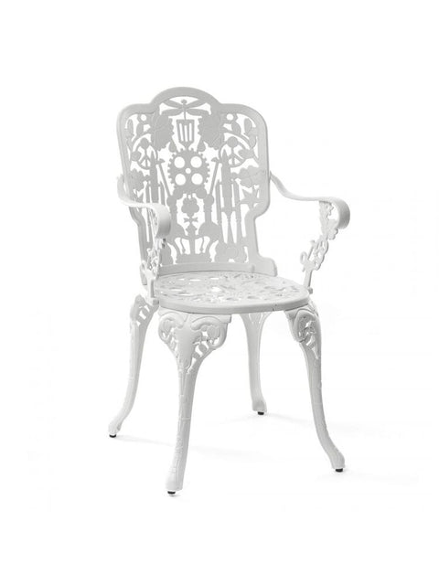 INDUSTRY COLLECTION ALUMINIUM-SESSEL 52 X 55CM SELETTI WEISS