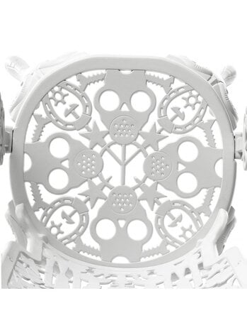 INDUSTRY COLLECTION ALUMINIUM-SESSEL 52 X 55CM SELETTI WEISS
