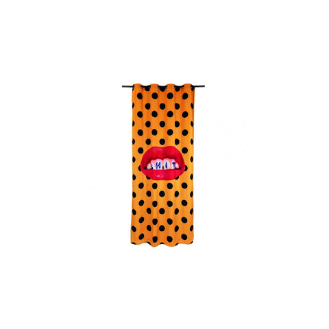 TENDA IN POLIESTERE TOILETPAPER 140X280 CM SHIT ART. 02404 SELETTI ORANGE