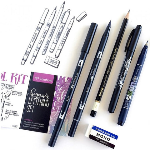 SET CALLIGRAFIA BEGINNERS TOMBOW KOHINOOR