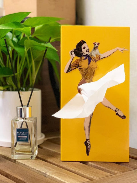 SPEXTRUM TISSUE UP GIRL PA468 JAUNE MOUTARDE