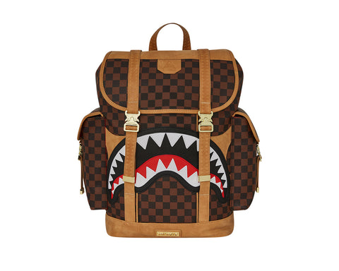 BACKPACK HENNYVILLE MONTE CARLO 910B7990NSZ SPRAYGROUND BROWN