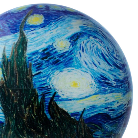4,5" Van Gogh Sternennacht-Globus MG-45-StarryNight Mehrfarbig