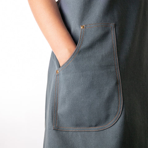 GREMBIULE GIAPPONESE DENIM ART. 231D ALASKAN MAKER
