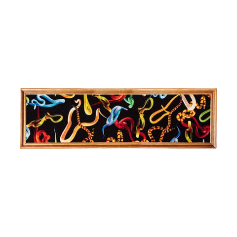 TAPPETO CUCINA TOILETPAPER HOME CM 60X200 SNAKES 18198 SELETTI MULTICOLOR