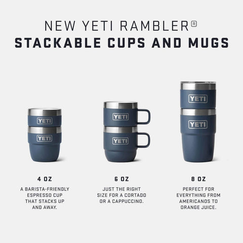 ESPRESSOTASSE 2 STK RESCUE YETI ROT