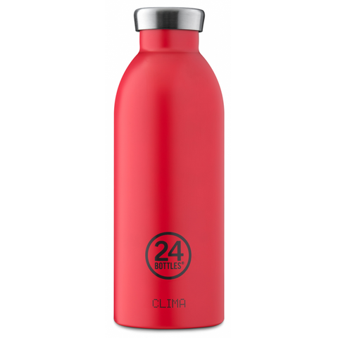 BORRACCIA CLIMA BOTTLE 500 ML 24 BOTTLES STONE HOT RED