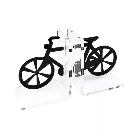 SCHWARZE FAHRRAD-BUCHSTÜTZE ART. 0432710 VESTA