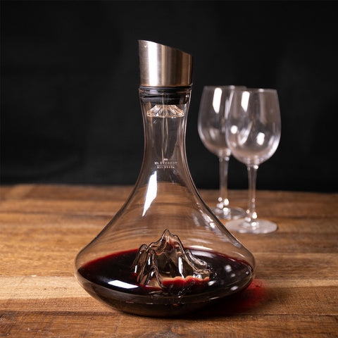 DECANTER TOPOGRAPHIC EVEREST ART. TOPO-C-E ALASKAN MAKER