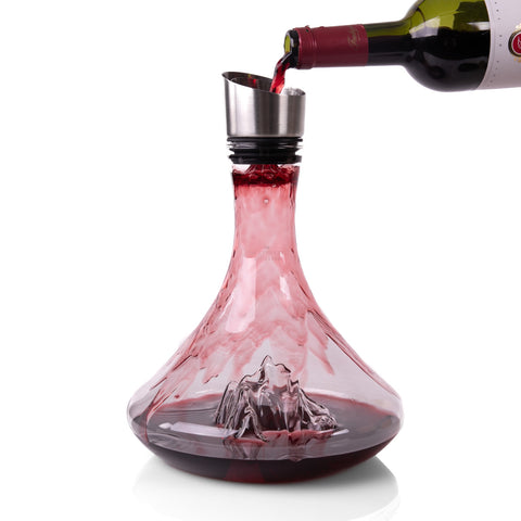 DECANTER TOPOGRAPHIC EVEREST ART. TOPO-C-E ALASKAN MAKER