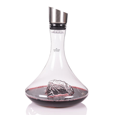 DECANTHER TOPOGRAPHIC MONTE ZUGSPITZE TOPO-C-Z ALASKAN MAKER TRANSPARENT