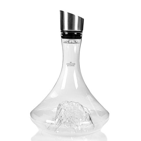 DECANTHER TOPOGRAPHIC MONTE ZUGSPITZE TOPO-C-Z ALASKAN MAKER TRANSPARENT