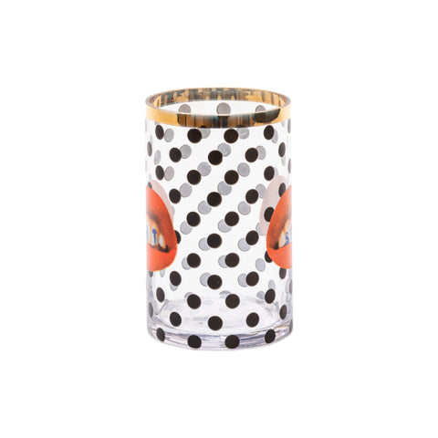 SELETTI TOILETTENPAPIER GLASVASE 10X8 H14 14160 SHIT