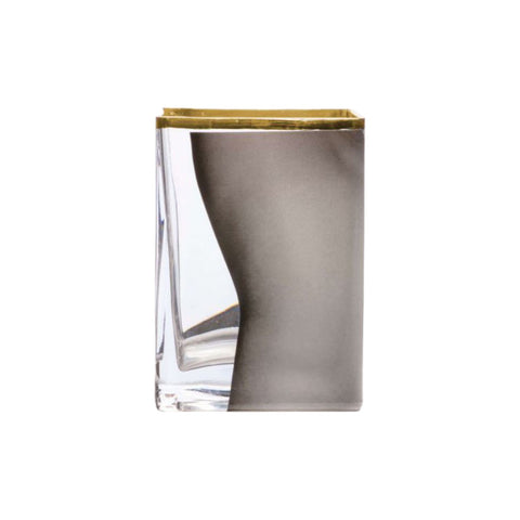 VASO IN VETRO TOILETPAPER 10X8 H14 14122 TWO OF SPADES SELETTI GREY