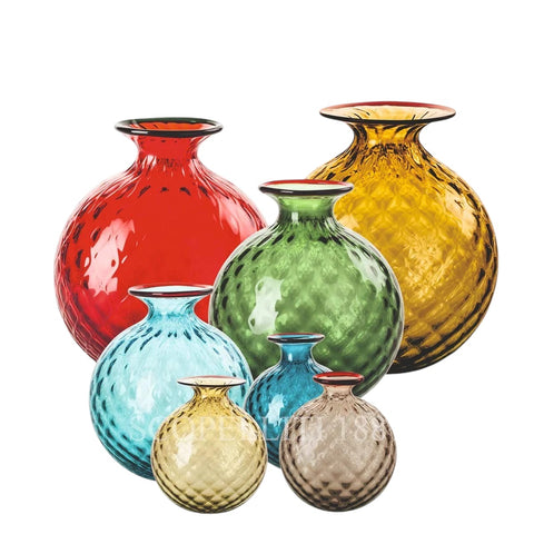 EINZELNE BLUMENVASE MK/LA-RV ART. FO310018000F0BSW VENINI MOKA