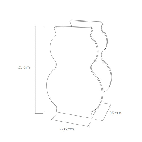 GROSSE GIUDECCA-VASE SANTORINI ART. 0432025 VESTA