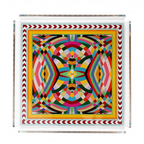 TASCHENENTLEERUNGSSCHALE DEKOR D48 RAINBOW 04233D48 VESTA MEHRFARBIG
