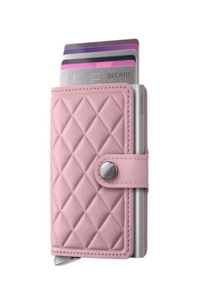 PORTAFOGLIO PREMIUM MINIWALLET EMBOSS DIAMOND SECRID ROSE PINK