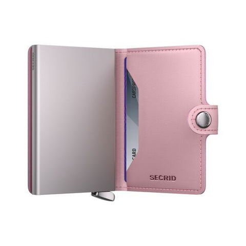 PORTAFOGLIO PREMIUM MINIWALLET EMBOSS DIAMOND SECRID ROSE PINK