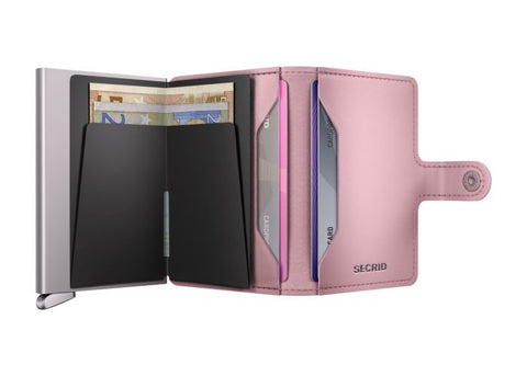 PORTAFOGLIO PREMIUM MINIWALLET EMBOSS DIAMOND SECRID ROSE PINK