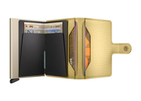 PORTAFOGLIO MINIWALLET PEBBLE BUTTER SECRID YELLOW