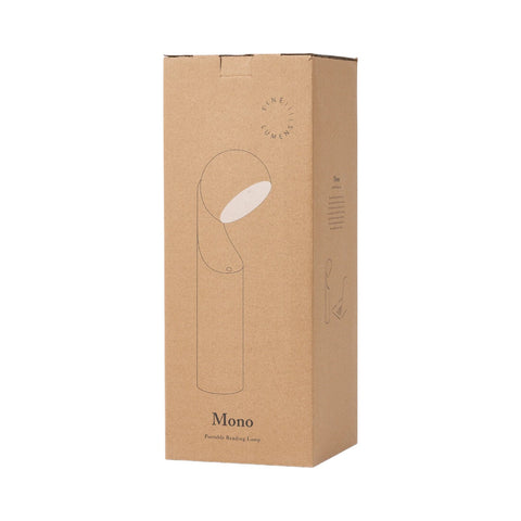 MONO TRAGBARE LESELAMPE IN BEIGE MIT FEINEN LUMEN