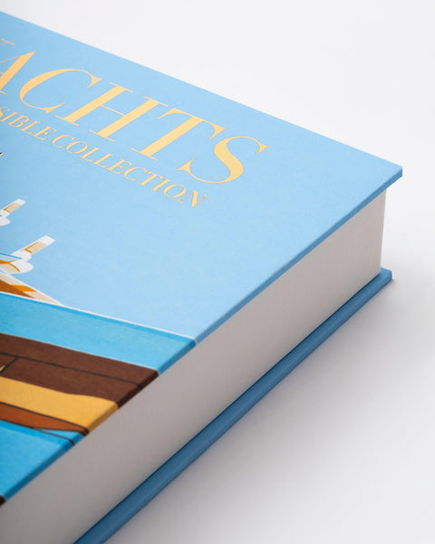 BOOK YACHTS DIE IMPOSSIBLE COLLECTION ASSOULINE BLUE