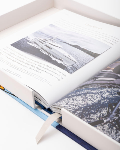 BOOK YACHTS DIE IMPOSSIBLE COLLECTION ASSOULINE BLUE
